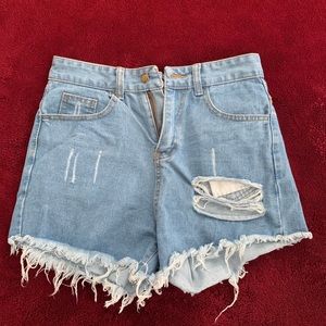 Jean shorts (high waisted)